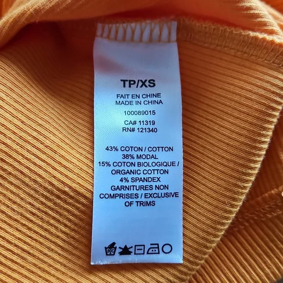 *SOLD* Dynamite Ribbed Tedi Tank Top, Size XS - Picture 5 of 7